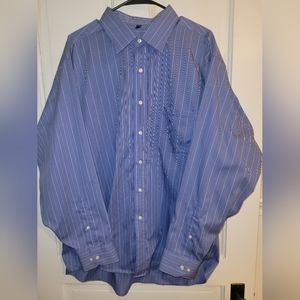 Donald J Trump Signature Collection Dress Shirt 18" 34/35